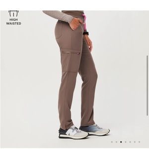 Smokey taupe high waisted yola pants med tall